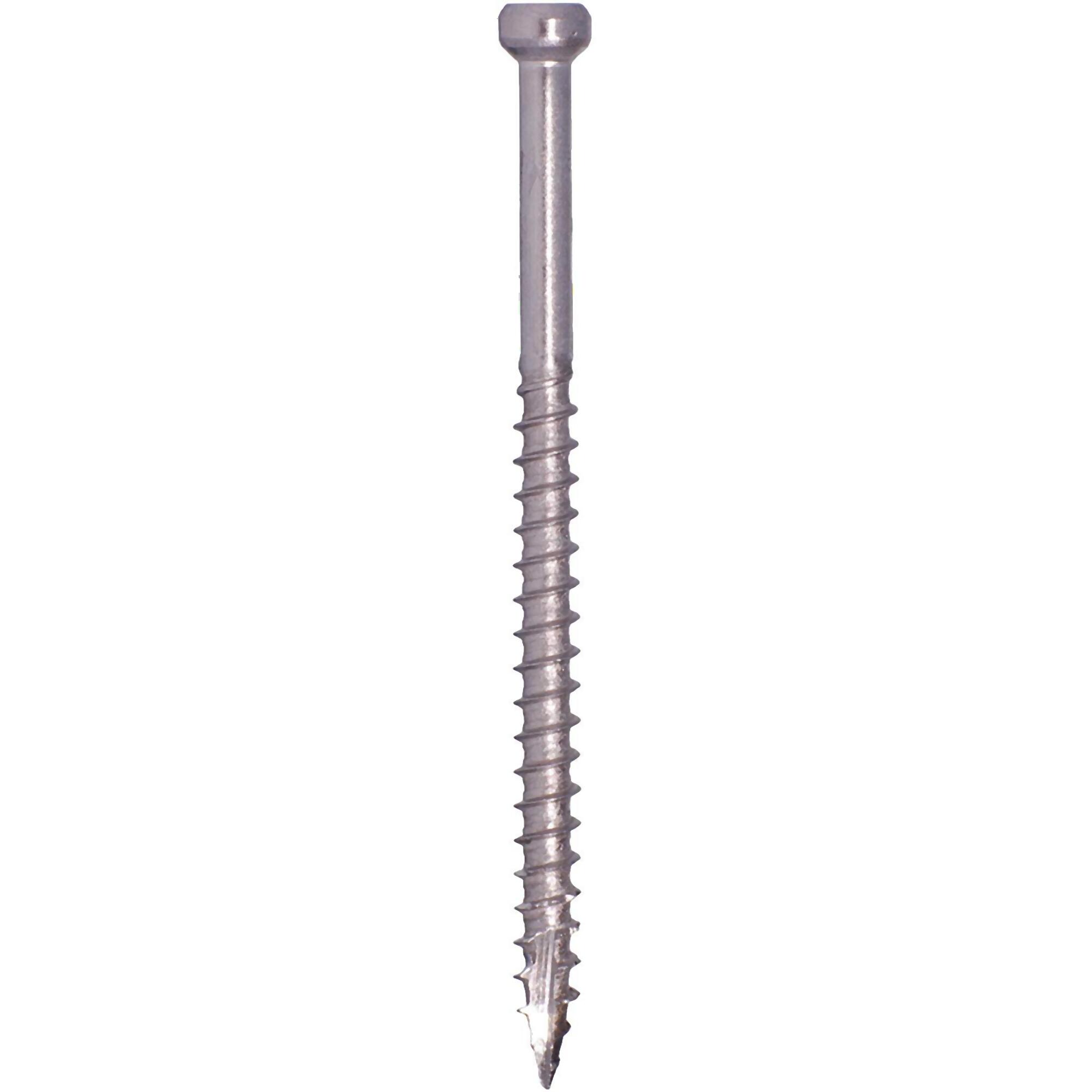 GRK Fasteners, #8x3-1/8 Trim Head 305 SS FIN/Trim Screw 385pk, Model# 772691367341